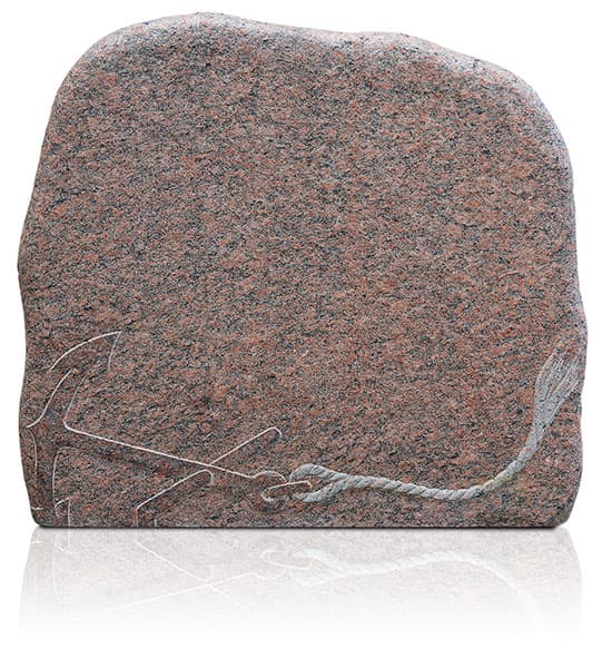 Felsen Vanga mit Ornament A3075 – Bearbeitung: gebrannt
