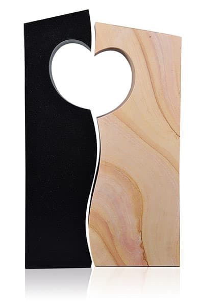 Grabdenkmal 7334* – Oxford Gold und Super Black
