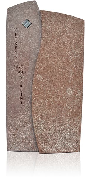 Grabdenkmal 9945* – Amazonia Red und Jaspis-Tigerauge