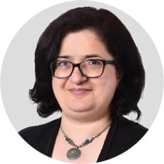 Portrait von Anthoula Kourou, Buchhaltung