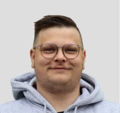 Portrait von Justin Goolitz, Lagerlogistik & Auslieferung